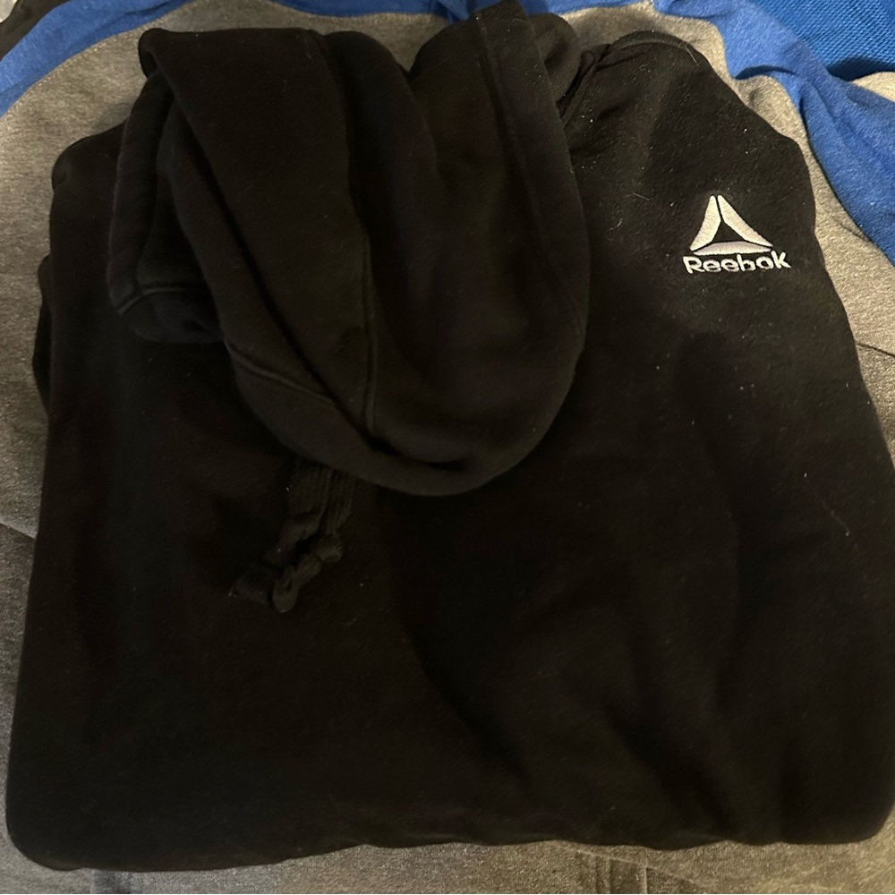 Reebok Black Pullover Hoodie